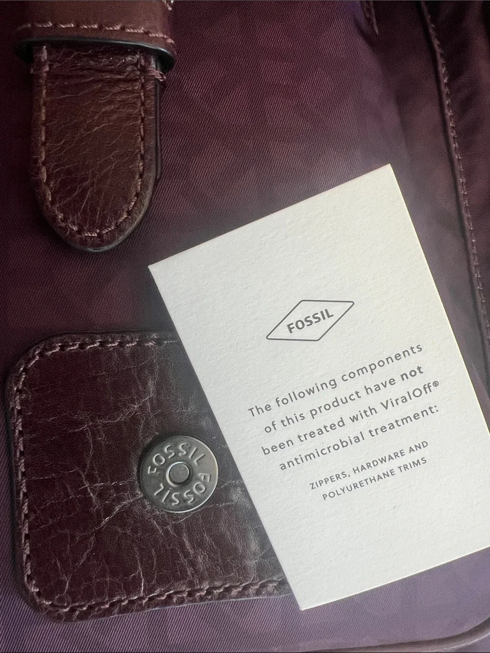 Fossil men messenger
